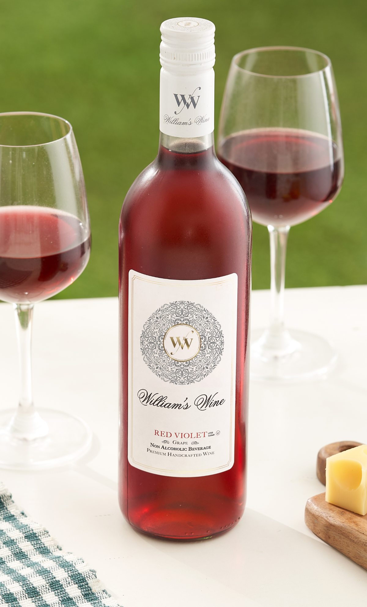 Red Violet Non-Alcoholic Beverage - Low Sugar Grape