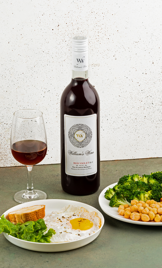 Red Violet Non-Alcoholic Beverage - Low Sugar Grape